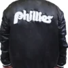 Philadelphia Phillies Black Ma 1 Bomber Jacket Back