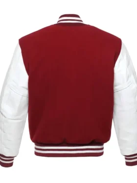 Philadelphia Phillies Burgundy White Wool Varsity Jacket