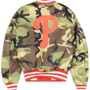 Phillies Alpha Industries Ma 1 Bomber Jacket