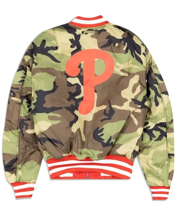 Phillies Alpha Industries Ma 1 Bomber Jacket