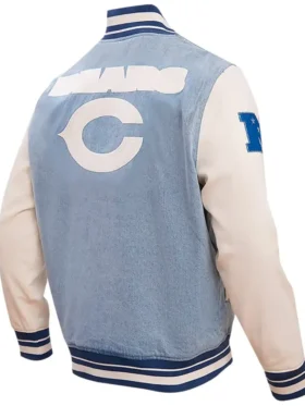 Phillies Denim Varsity Full Snap Jacket 1