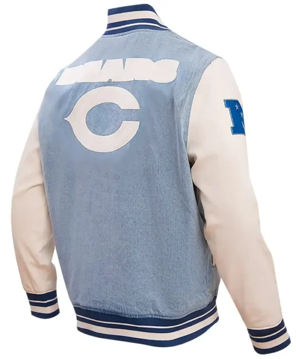 Phillies Denim Varsity Full Snap Jacket 1
