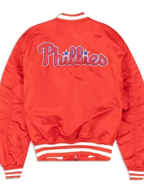Phillies Red Ma 1 Bomber Jacket 1