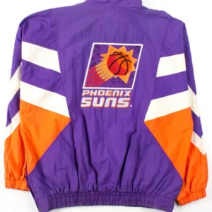 Phoenix Suns Starter Vintage Bomber Jacket Back