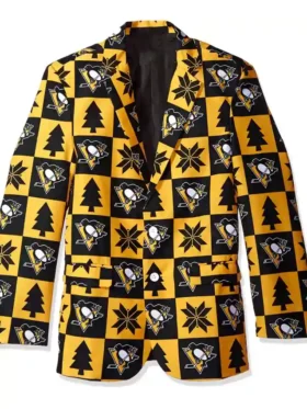 Pittsburgh Penguins Printed Blazer