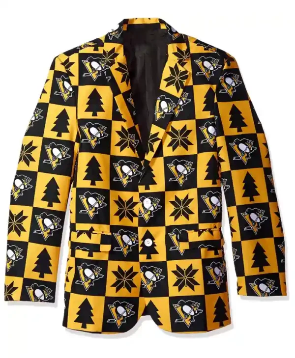 Pittsburgh Penguins Printed Blazer