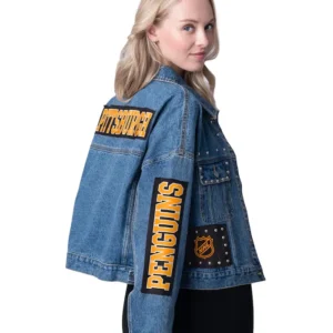 Pittsburgh Penguins Trucker Jacket Back