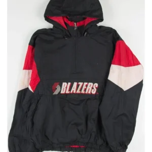 Portland Trail Blazers Vintage Bomber Starter Jacket