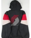 Portland Trail Blazers Vintage Bomber Starter Jacket Back