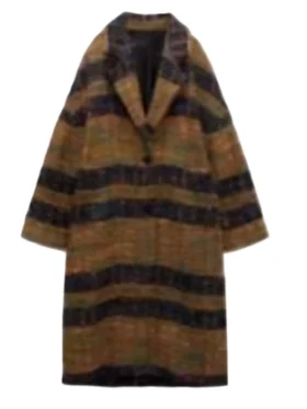 Quinta Brunson Abbott Elementary S04 Brown Plaid Coat For Sale