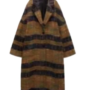 Quinta Brunson Abbott Elementary S04 Brown Plaid Coat For Sale