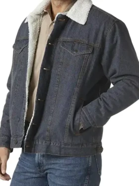 Ransom Canyon S01 Josh Duhamel Denim Jacket Side
