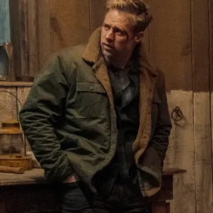 Reacher S02 Shaun Sipos Shearling Jacket