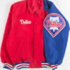 Red And Blue Phillies 90s Starter Jacket