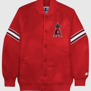 Red Bomber Angels Starter Jacket