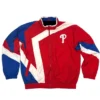 Red Vintage Phillies Starter Jacket