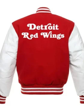 Red Wings Varsity Wool Full Snap Jacket Back