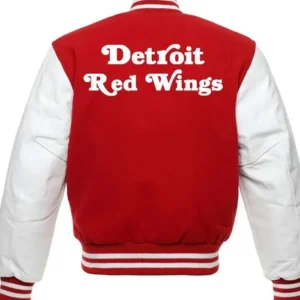 Red Wings Varsity Wool Full Snap Jacket Back