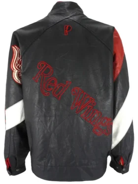 Red Wings Vintage Leather Jacket Back