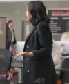 Return to Office Janel Parrish Black Blazer Side