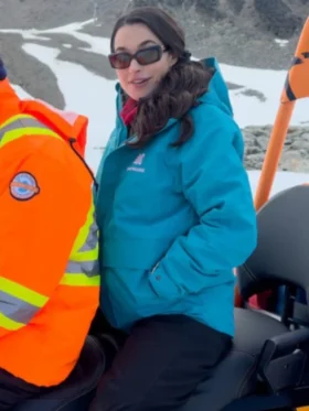 Rhiannon Fish Polar Opposites Blue Jacket For Sale