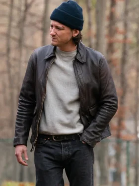 Riff Raff Lewis Pullman Brown Leather Jacket