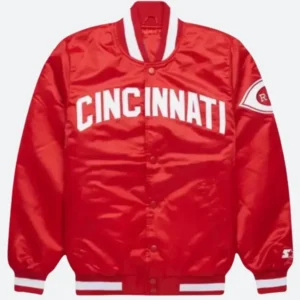 Robbins Cincinnati Reds Varsity Jacket