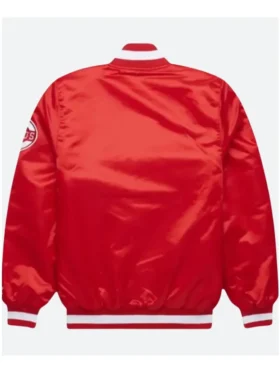 Robbins Cincinnati Reds Varsity Jacket Back
