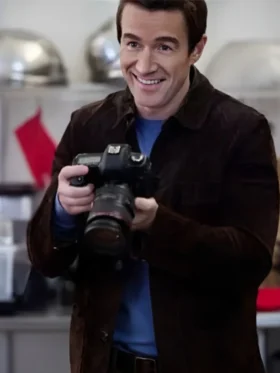 Robert Buckley An Unexpected Valentine Suede Jacket