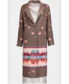Rochenda Sandall Amandaland Star Print Coat For Sale