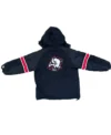 Sabres Black Starter Hooded Jacket Back