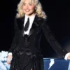 Sabrina Carpenter Grammy Awards 2025 Black Sequin Blazer sale