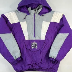 Sacramento Kings Starter Bomber Hooded Jacket
