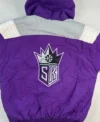 Sacramento Kings Starter Bomber Hooded Jacket Back