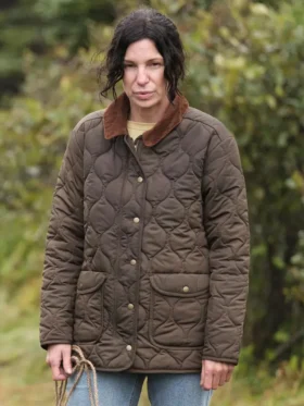 Saint Pierre S01 Krista Bridges Brown Jacket