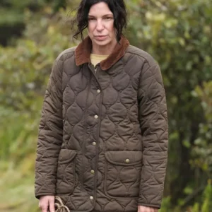 Saint Pierre S01 Krista Bridges Brown Jacket