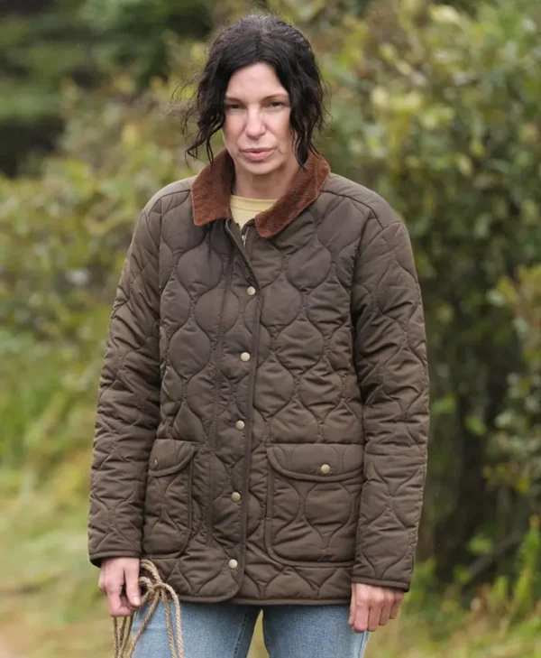 Saint Pierre S01 Krista Bridges Brown Jacket