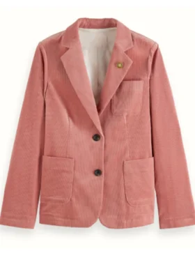 Sam Ghosts US S04 Pink Corduroy Blazer For Sale