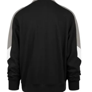 San Antonio Spurs Black Track Bomber Jacket Back