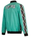 San Antonio Spurs Bomber Zipper Jacket Back