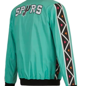San Antonio Spurs Bomber Zipper Jacket Back