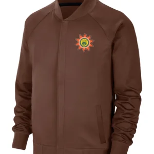 San Antonio Spurs Brown Varsity Wool Jacket
