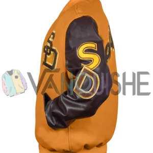 San Diego Padres Varsity Wool Jacket left