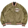 San Diego Padres Vintage Full Snap Bomber Jacket