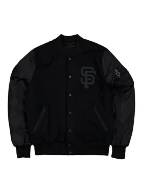 San Francisco Giants Black Ma 1 Bomber Jacket