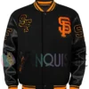 San Francisco Giants Letterman Wool Varsity Jacket front