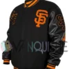 San Francisco Giants Letterman Wool Varsity Jacket left