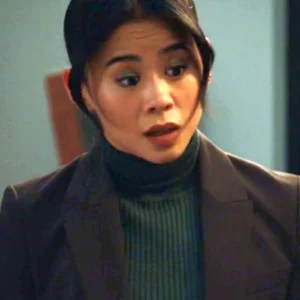 Sarah Franklin Matlock S01 Brown Blazer