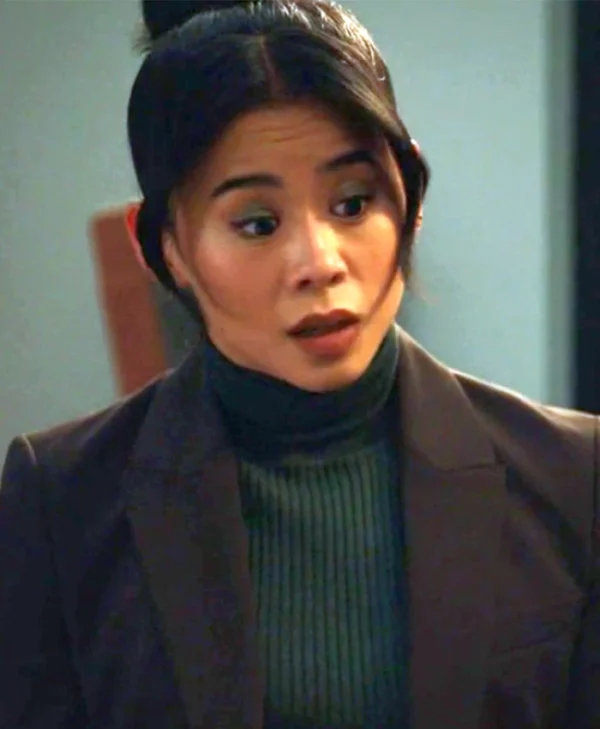 Sarah Franklin Matlock S01 Brown Blazer
