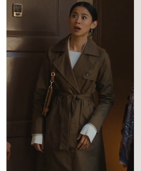 Sarah Franklin Matlock S01 Trench Coat